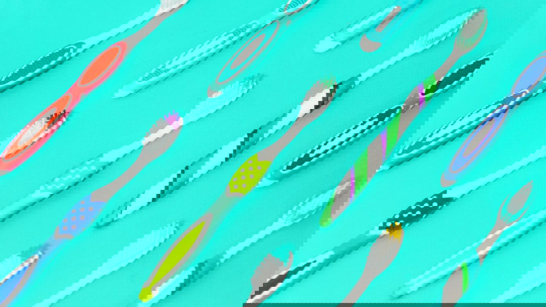 Photo Toothbrush and toothpaste