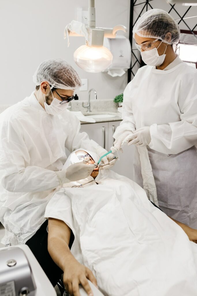 Photo Periodontal surgery