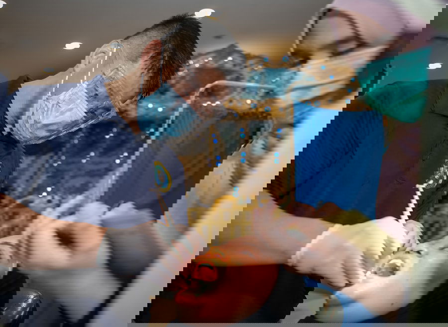 Photo orthodontic treatment