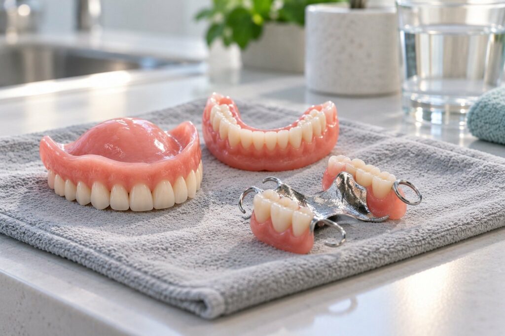Full and partial dentures