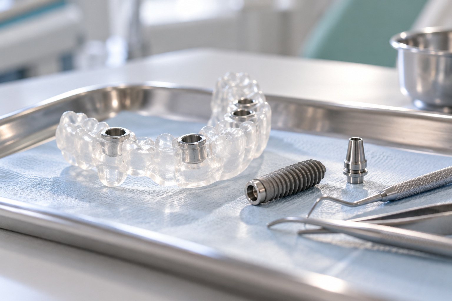 Implant surgical guide and implant