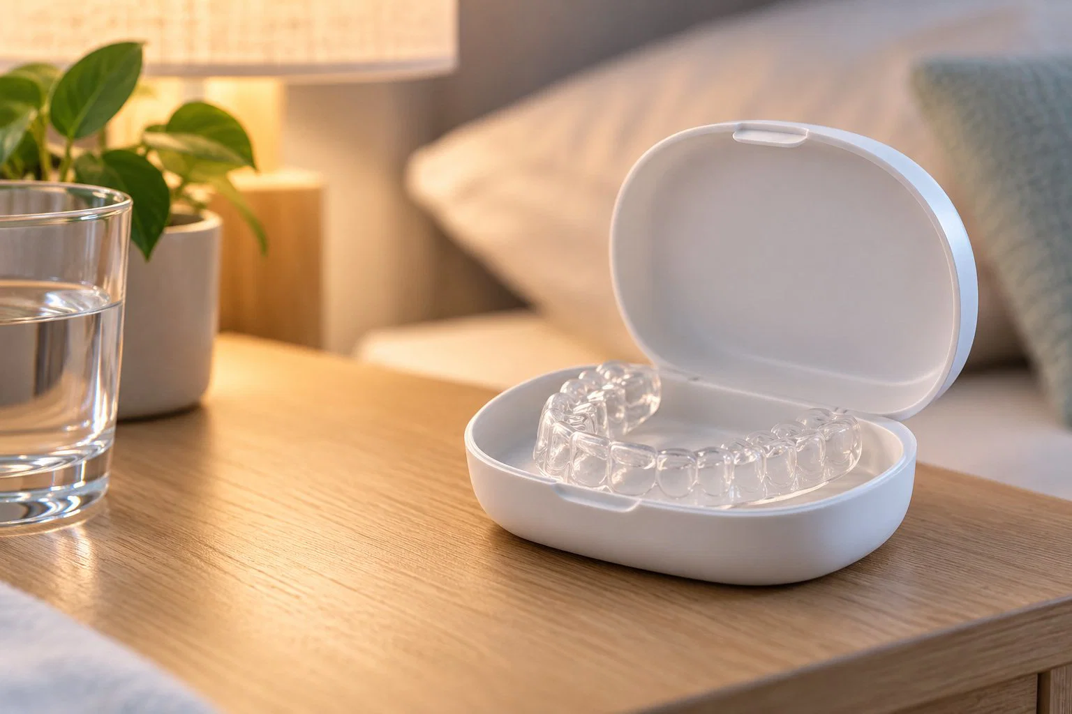 Occlusal splint for jaw clenching